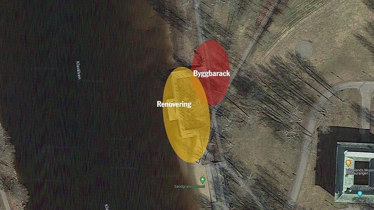 Sandgrundsbryggan avstängd för renovering