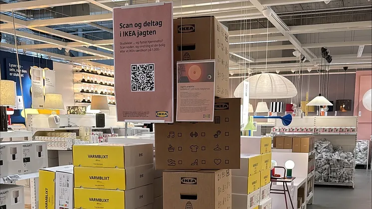 IKEA Taastrup skyder studiestarten i gang med jagt i varehuset
