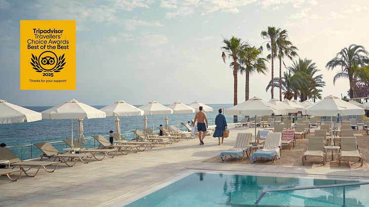 TUI-hotell på Cypern utsett till ett av världens bästa familjehotell