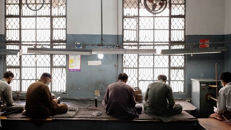 Production of surgical instruments, Sialkot, Pakistan 2015. Photo: Vilhelm Stokstad.