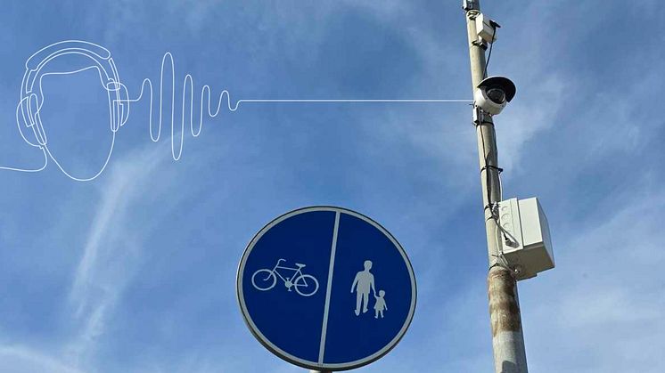Genom sensorer uppsatta på lyktstolpar kan Lunds kommun följa trafikflöden i realtid.