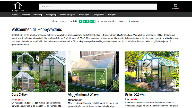 Hobbyväxthus