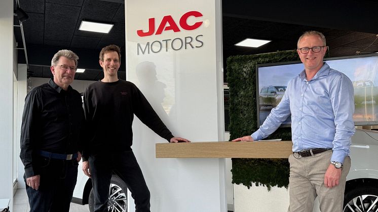 Auto-Shop i Holbæk bliver JAC-forhandler og tilbyder dermed alle mærker fra RSA Danmark