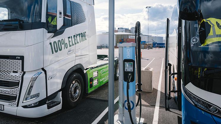 GITO tar kliv inom laddinfrastrukturen för tunga transporter