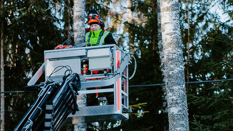 Dala Energi optimerar processen med Metria Markkoll