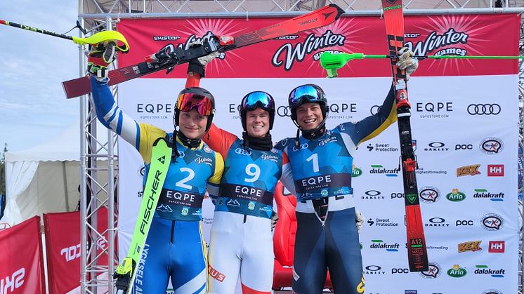 SM-medaljörerna i slalom 2025