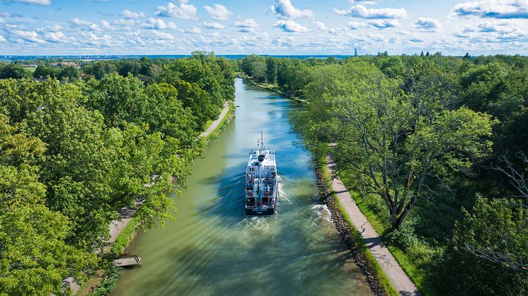 En bra säsong för Göta kanal
