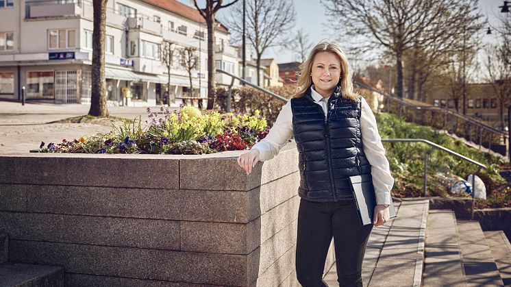 Ida Ekedahl, fastighetsmäklare som öppnar HusmanHagberg i Örkelljunga