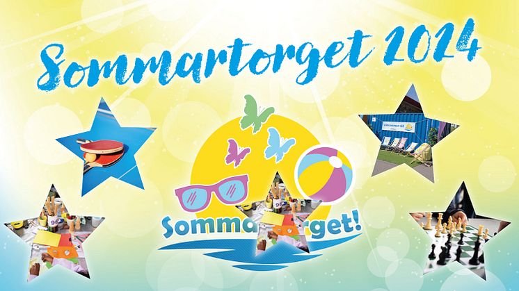 Sommartorget bjuder på många aktiviteter på torgen i sommar.