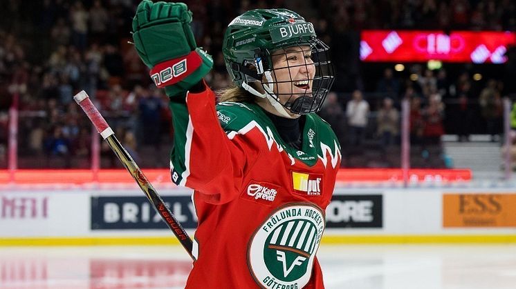 Frölunda HC:s damlag som säkrade sitt allra första SM-guld i år, bjuder nu in fansen att buda på matchtröjorna från finalen. De auktioneras ut på Tradera till förmån för klubbens fortsatta verksamhet.