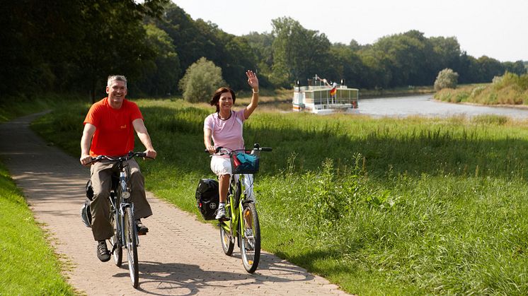 Weser-Radweg ist Deutschlands beliebtester Radfernweg