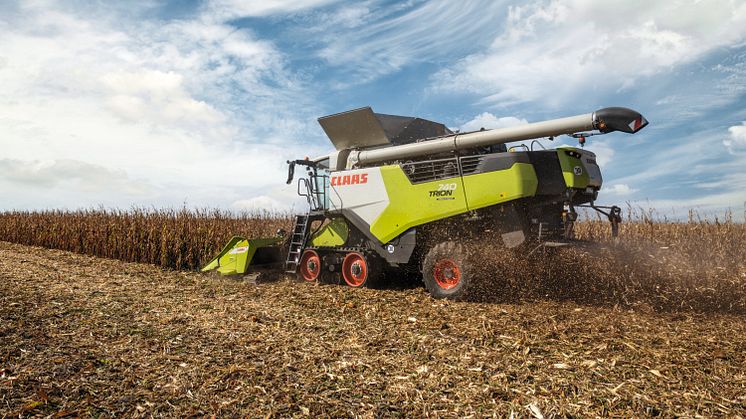 TRION 740: Kompakt hybridtröska med 435 hk och en enda ROTO PLUS-rotor
