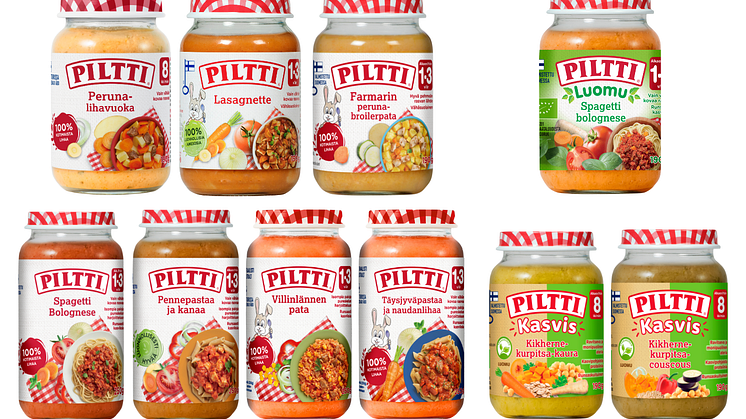 Suomen Nestlé vetää takaisin osan PILTTI-lastenruoka-aterioista
