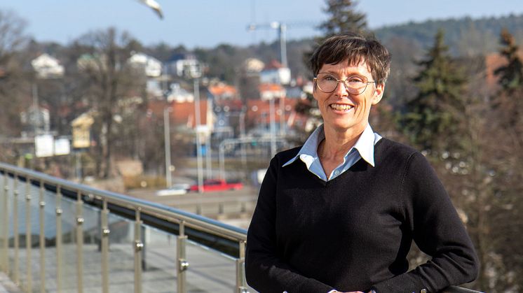Sara Almroth är ny fastighetsförvaltare på GöteborgsLokaler. Foto Jonas Hernstig