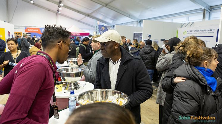 2500 personer besökte den förra Jobbfestivalen i Göteborg.