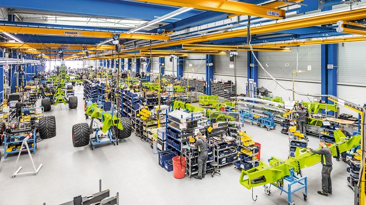 CLAAS Bad Saulgau site grows with its products | Comprehensive product roadmap: pace of innovation calls for restructuring of the CLAAS Bad Saulgau factory