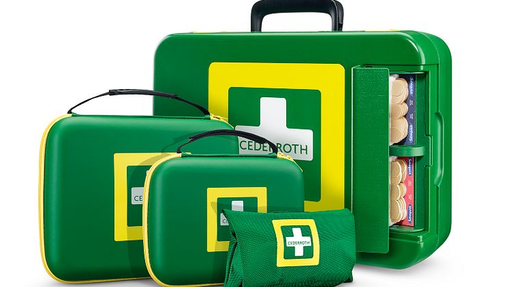 Cederroth First Aid Kits har utsetts till vinnare av Svensk Forms designpris Design S i kategorin Industridesign.