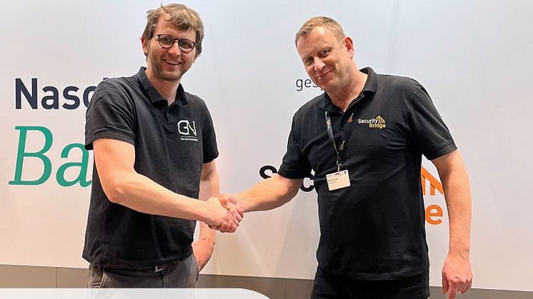 Marvin Buse, CEO & SAP Security Consultant, Go Next, und Olaf Kayser, Senior Enterprise Account Executive, SecurityBridge. Abb.: SecurityBridge