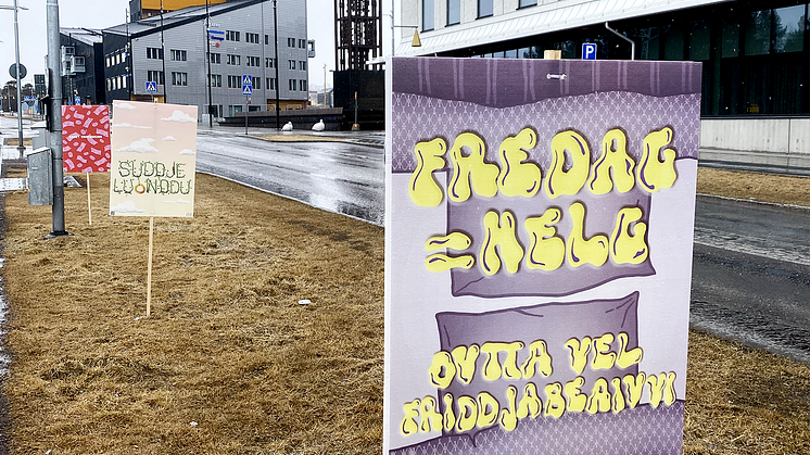 Nuorra jienat – unga samiska röster i Kirunas offentliga rum