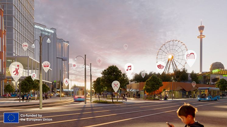 Ett banbrytande initiativ som kan revolutionera stadslivet i Europa ligger i startgroparna,  ”European Citiverses Uniting for Inclusiveness”. Bild: Lindholmen Sciene Park.