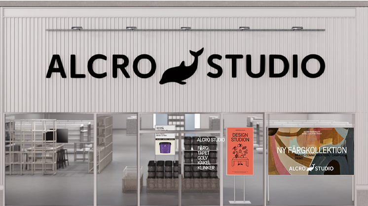 Alcro Studio - Ny rikstäckande kedja inom färgfackhandeln