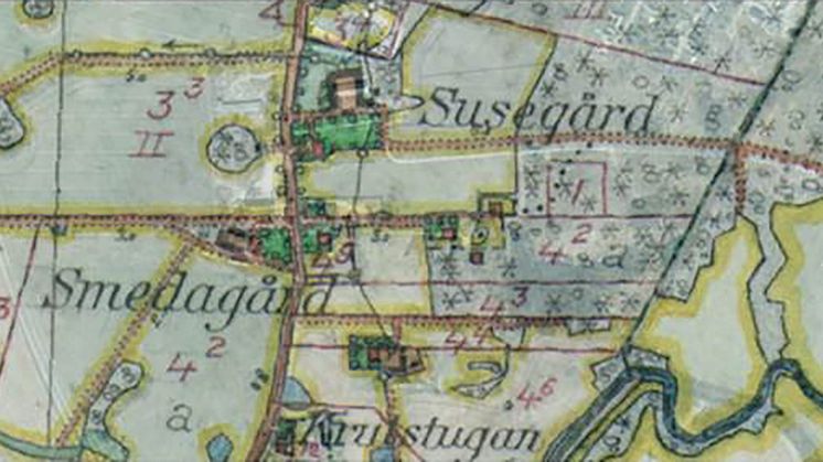 Historiska Sverigekartor digitalserade