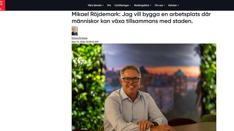 Bild från artikeln hos Great Place to Work
