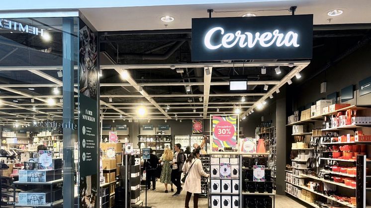 Nya Cervera i Sollentuna Centrum, Stockholm.