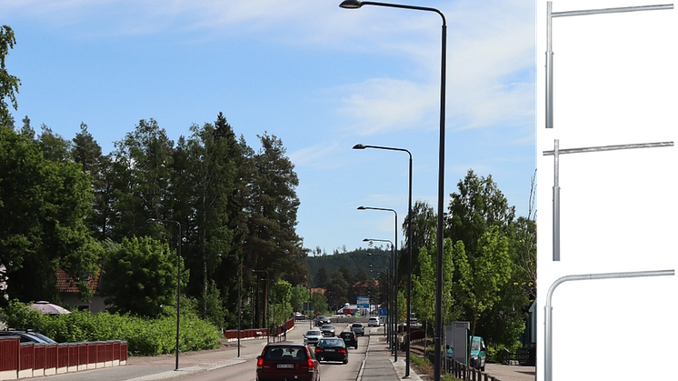 Urval av våra stolparmar - för fler armar se Northcones hemsida