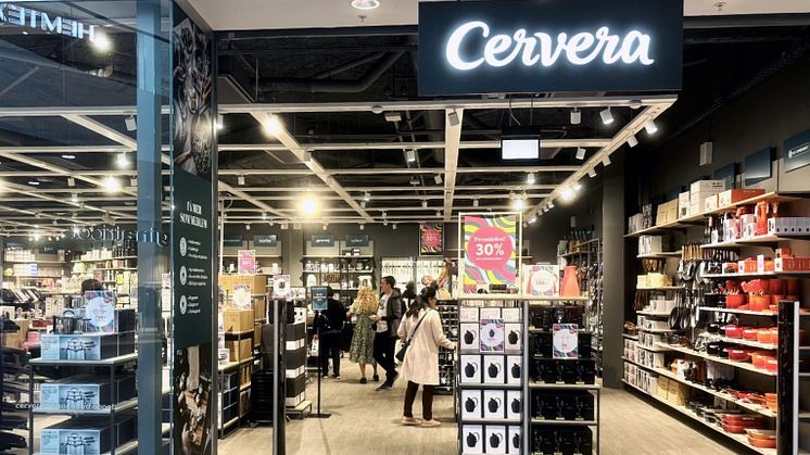 Nya Cervera i Sollentuna Centrum, Stockholm.