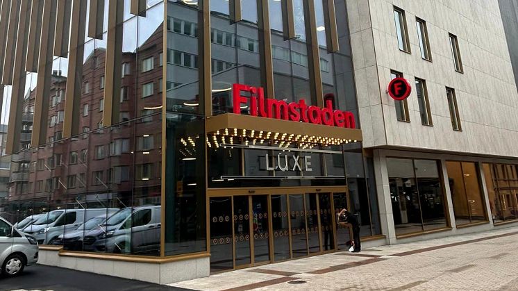 Nya Filmstaden Luxe i Uppsala 