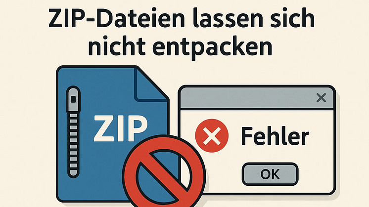 ZIP-Datei lässt sich nicht entpacken