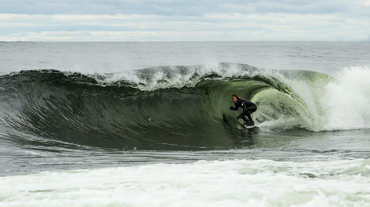 Surfen är bäst i Varberg. Både i vattnet och på nätet.