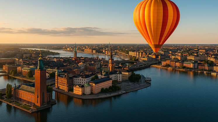Upplev Stockholm från Himmelen! 