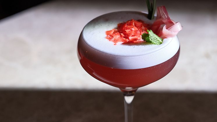 Högbo Brukshotell & Spa lanserar sommardrinken Högbo Hallonbris