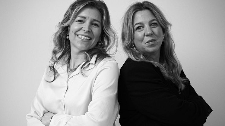 I bilden: Johanna Dolk & Anna Oldne. Fotograf: Amanda Braw