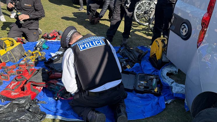 Met officers recover £50k of stolen tools in east London
