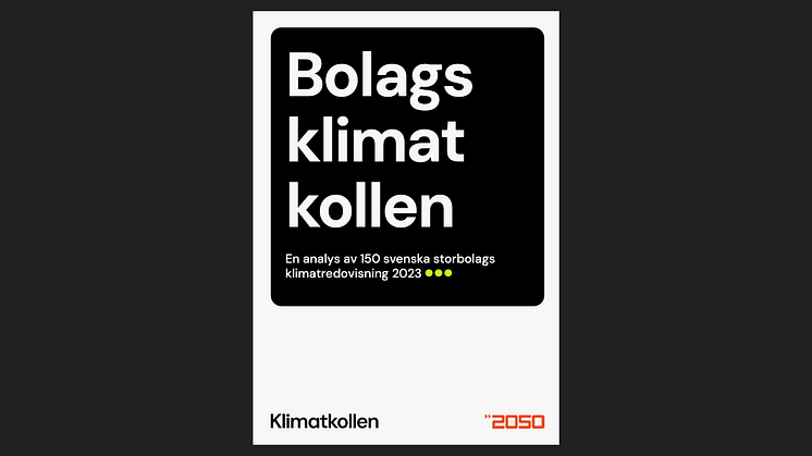 Bolagskollen rapport omslag