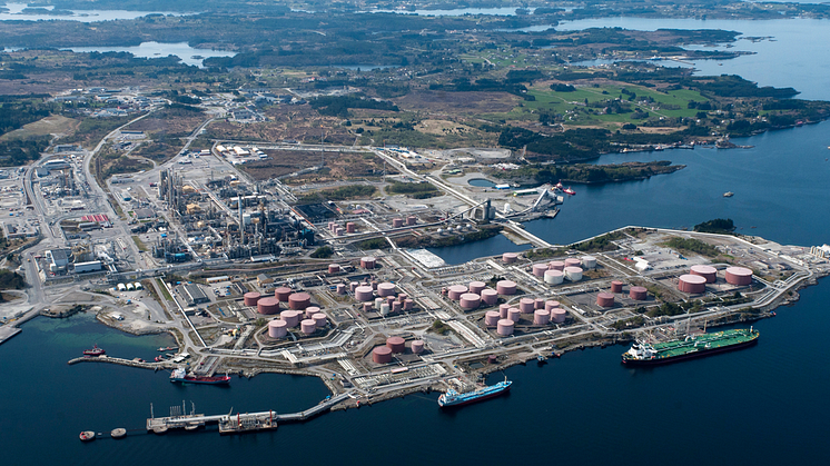 Equinor Mongstad Bild: Equinor