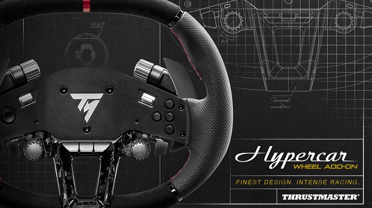 Thrustmaster Announces Hypercar Wheel Add-On: Finest Design Meets Intense Racing
