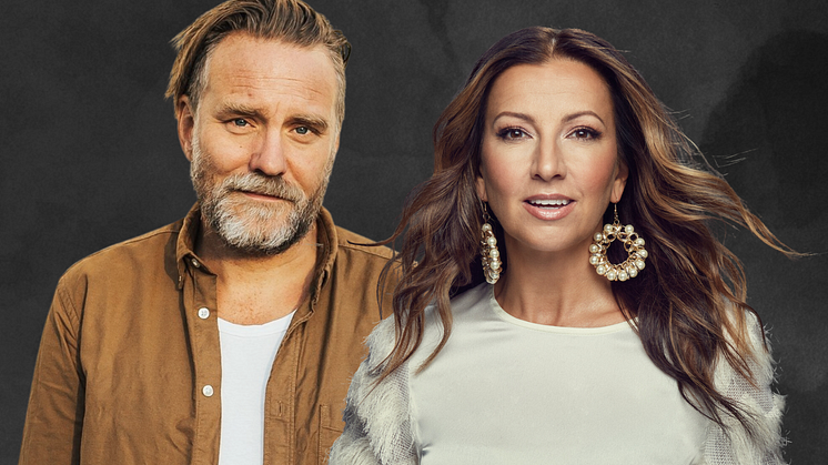 Michael Jeff Jonsson och Sonja Aldén uppträder tillsammans i Frändefors.