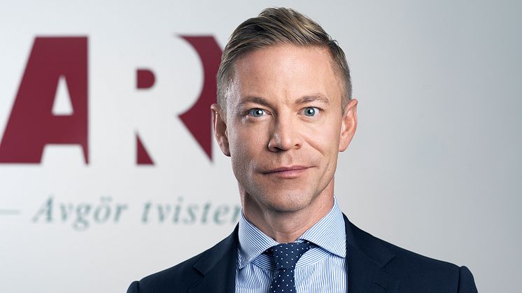Marcus Isgren, Ordförande och chef ARN kommer föreläsa på Kompetensdagen 8 maj. Fotograf: Gabriel Liljevall