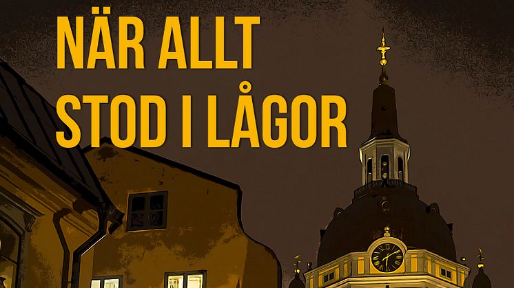 Framsida på boken "När allt stod i lågor" av Christian Forsberg