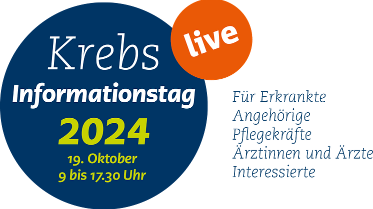 Krebs-Informationstag München am 19. Oktober 2024 - Austausch und Expertise für Betroffene und Angehörige 