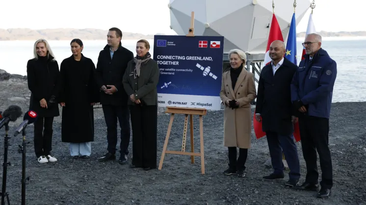Launching the Enhanced Satellite Connectivity Project for Greenland