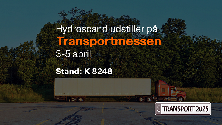 Mød Hydroscand på Transport 2025