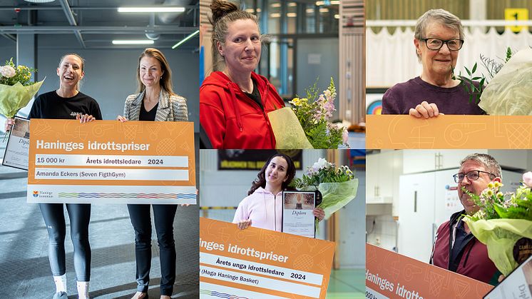 Årets vinnare av Haninge kommuns idrottspriser
