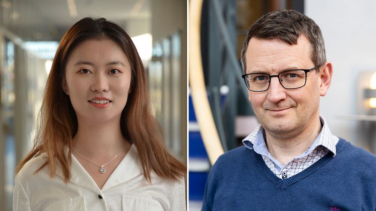 Två porträttfoton bredvid varandra som visar Wendi och Daniel.