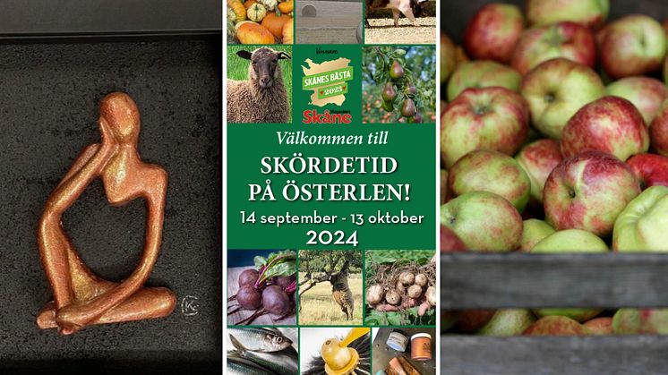 Pressinfo Skördetid på Österlen