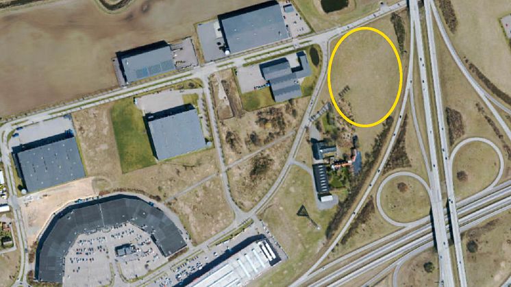 Spadtag för Skandinaviens största Biltema-varuhus i Stora Bernstorp, Arlöv